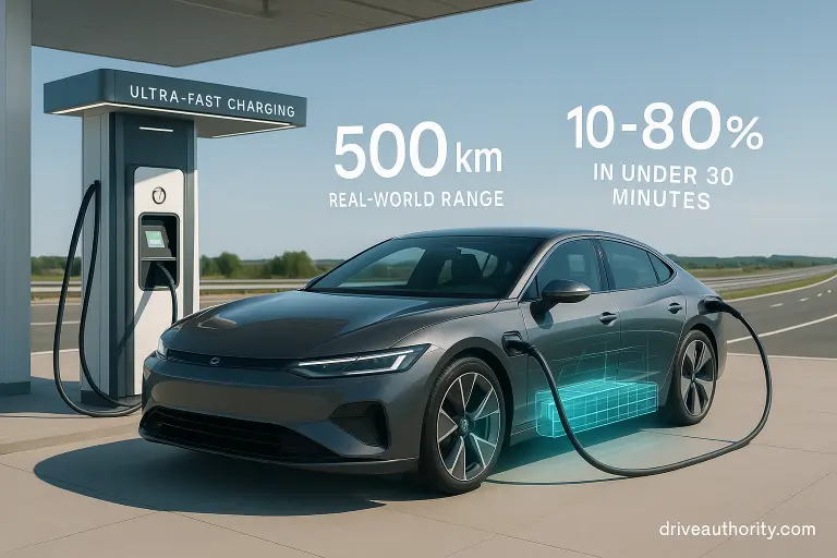1. Battery Range and Charging Time