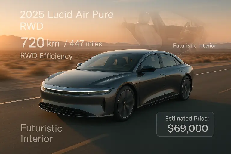 2. Lucid Air Pure RWD 2025