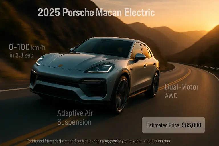 3. Porsche Macan Electric 2025