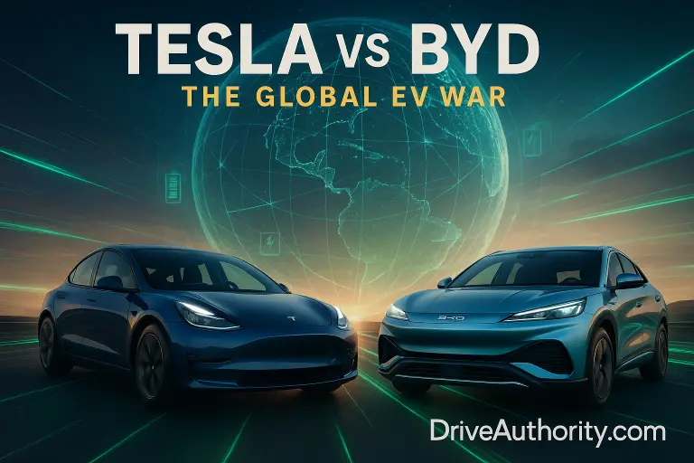 Tesla vs BYD: The Real Battle for EV Dominance