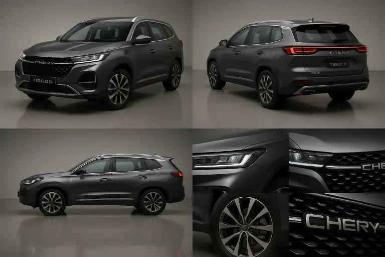 Chery Tiggo 8 Exterior (Showroom-Style)