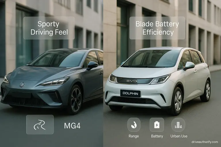 2. Quick Overview MG4 vs BYD Dolphin