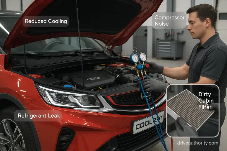 3.8 AC Performance Drops – Frequently Reported Coolray Cooling Problem