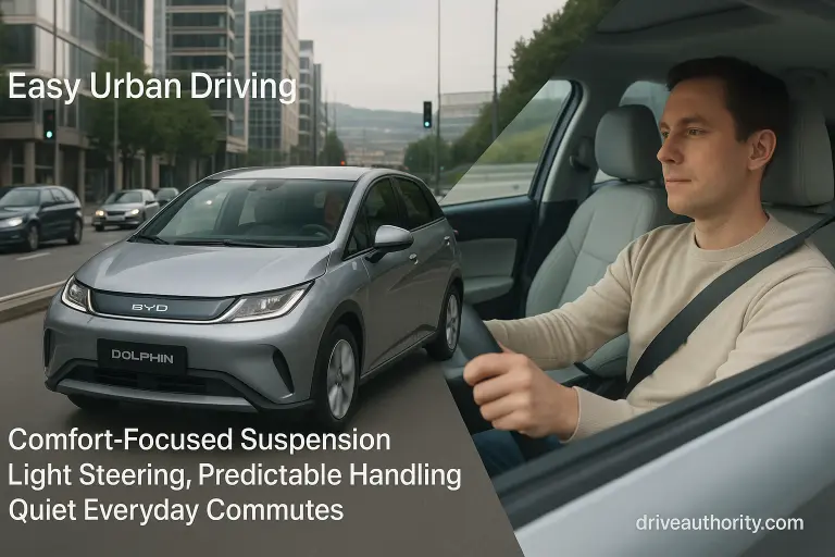 5. BYD Dolphin Review Daily Driving Experience, Comfort & Handling
