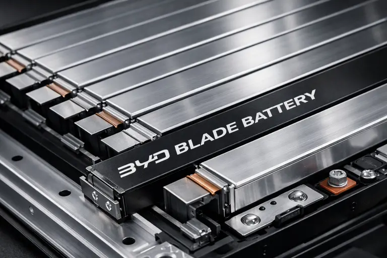 BYD Blade Battery technology used in Tesla Model 3 and Model Y vehicles