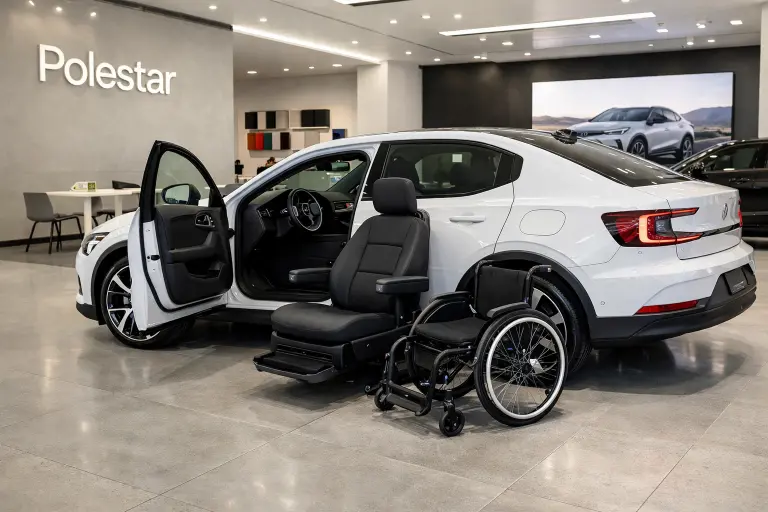 Polestar electric vehicle available for purchase showing Chinese cars you can legally own in the US