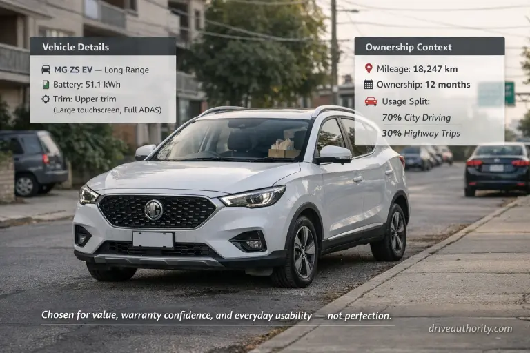 The Exact MG ZS EV I Own (Context Matters)