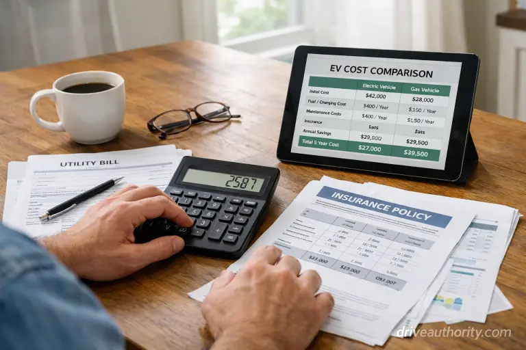 Calculating total EV ownership costs - first time buyer mistake skipping the math
