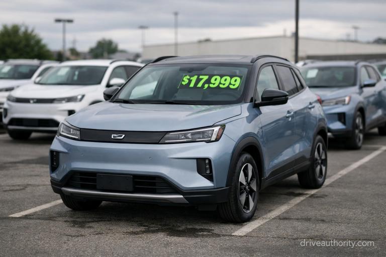 Chinese EV depreciation at dealership — oversupply and resale value pressure in 2026