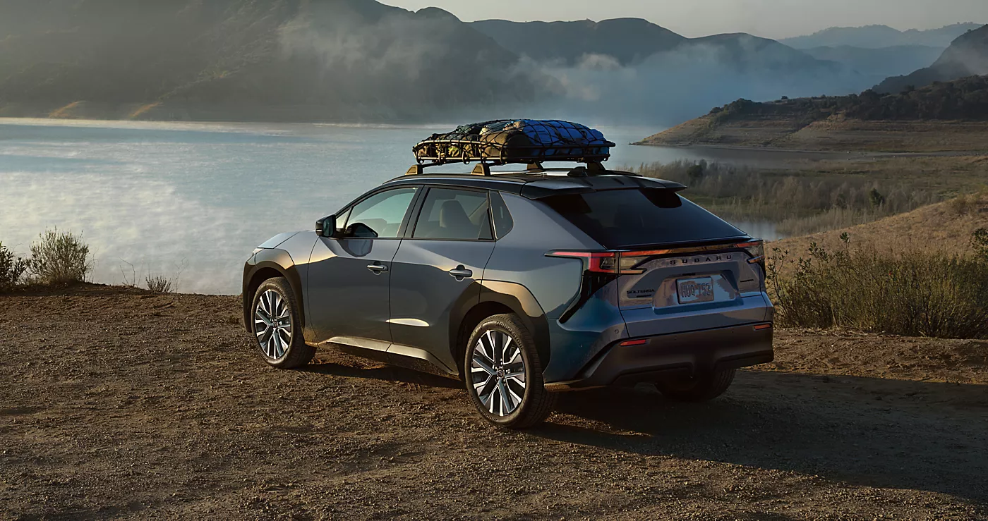 2026 Subaru Solterra AWD affordable electric SUV all-weather capability