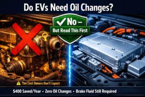 Do Electric Cars Need Oil Changes? (The Truth + Real Costs)
