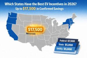 Best States for EV Incentives in 2026: Save Up to $7,500 + Local Rebates