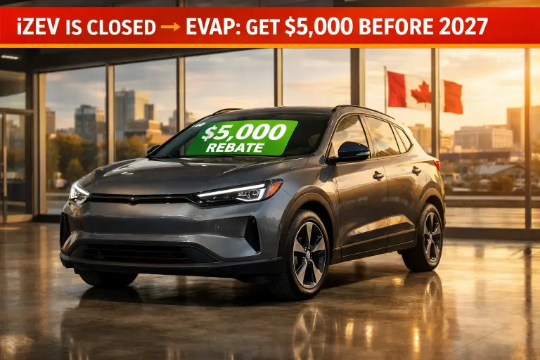 Canada iZEV Rebate